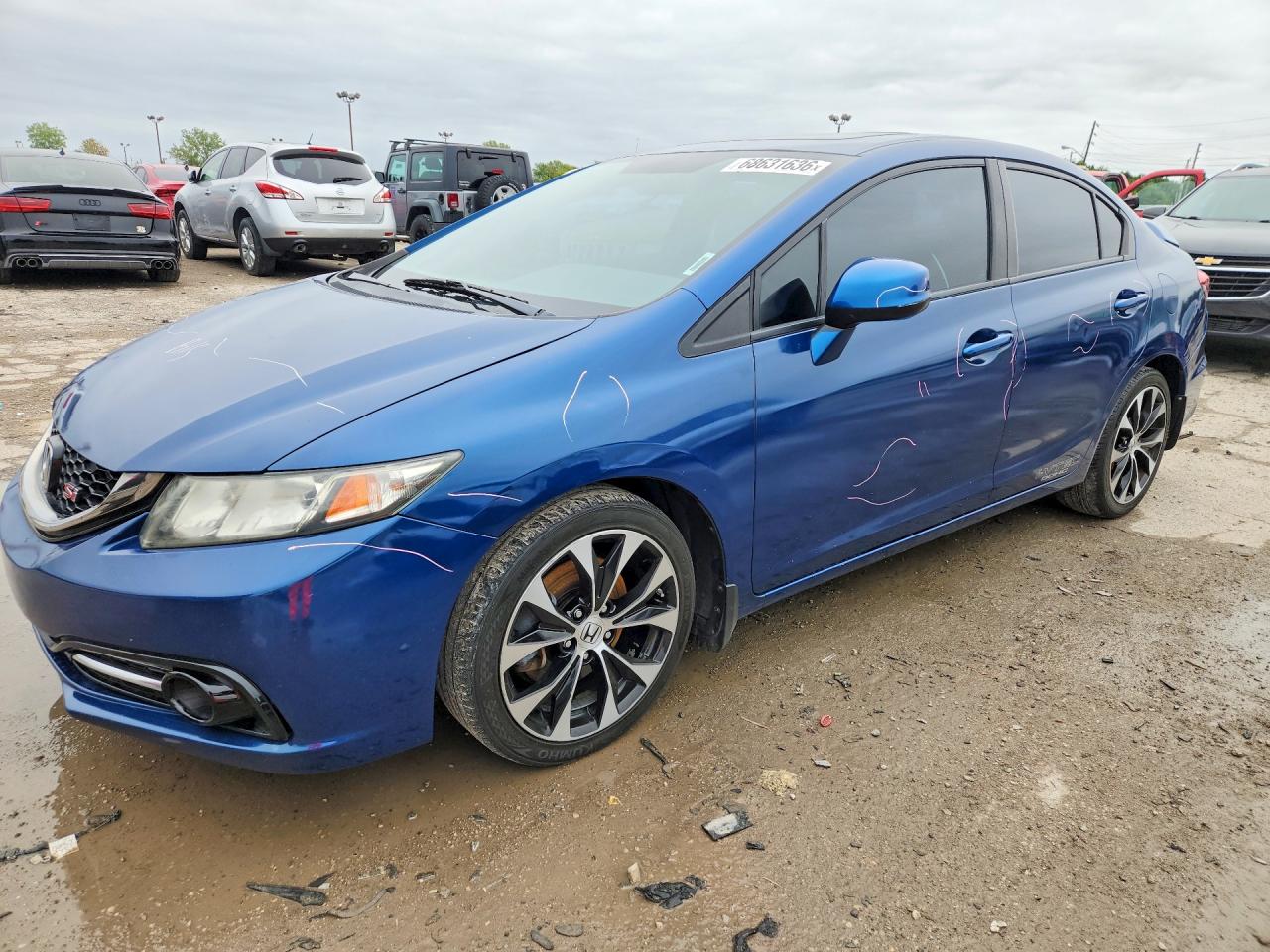 2013 HONDA CIVIC SI | 2HGFB6E55DH704516 | UPCARS