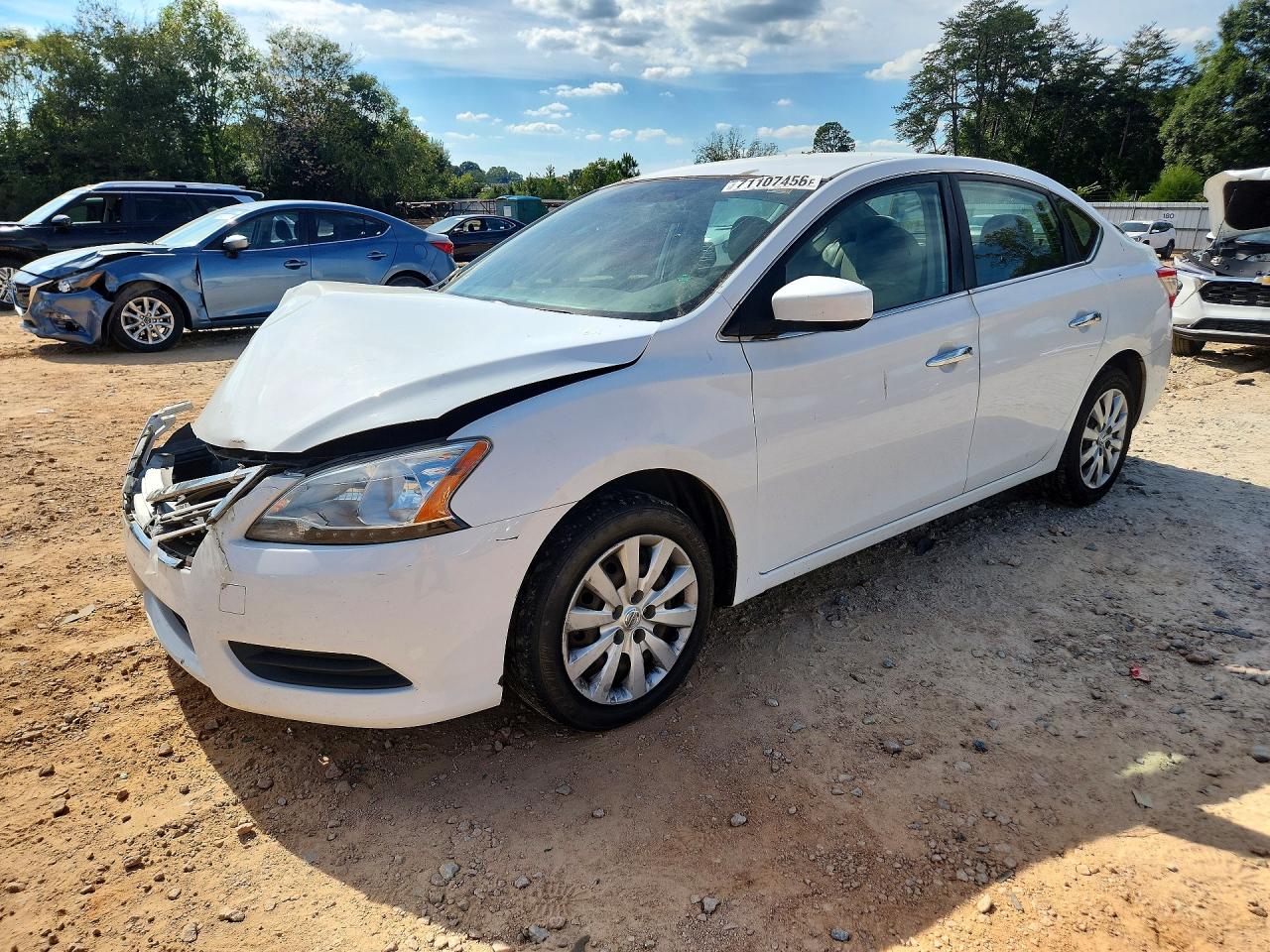 2015 NISSAN SENTRA S | 3N1AB7AP8FY308537 | UPCARS