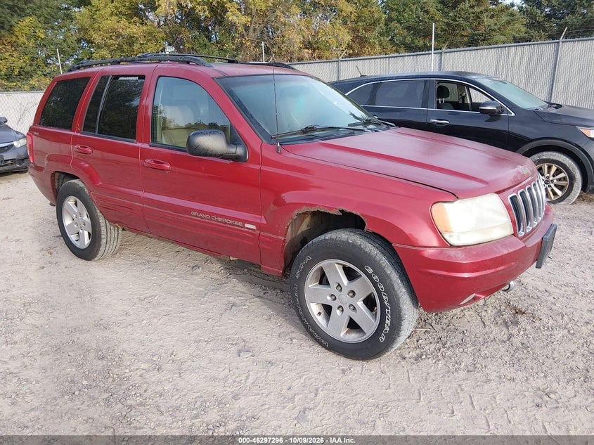 2001 JEEP GRAND CHEROKEE LIMITED | 1J4GW58N11C669320 | UPCARS