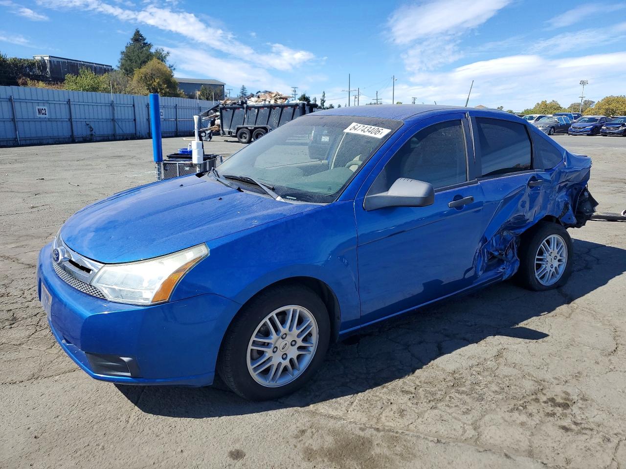 2011 FORD FOCU SE | 1FAHP3FN7BW120161 | UPCARS