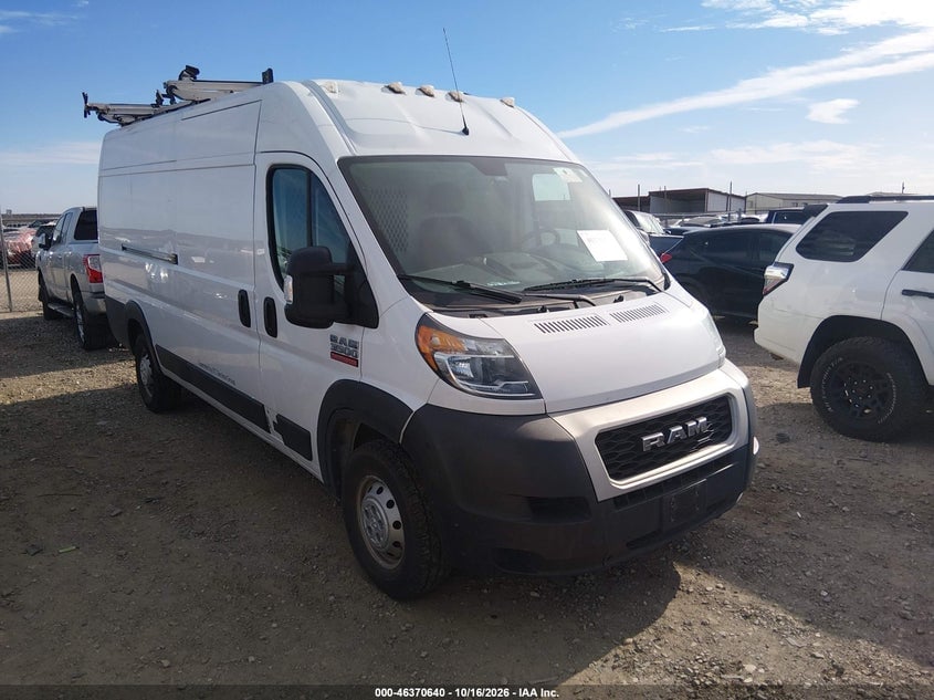 2020 RAM PROMASTER 3500 CARGO VAN HIGH ROOF 159 WB EXT | 3C6URVJG3LE113251 | UPCARS