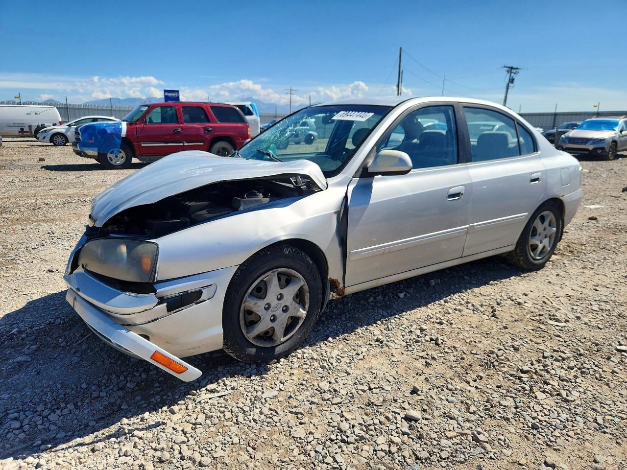 2004 HYUNDAI ELANTRA GLS | KMHDN46D84U717325 | UPCARS