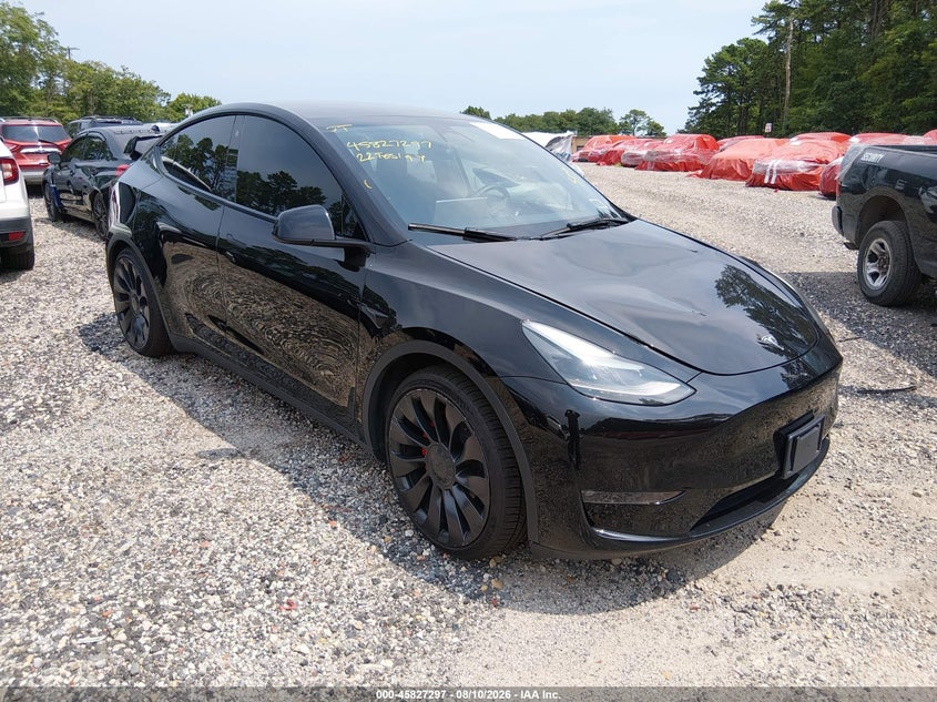 2022 TESLA MODEL Y PERFORMANCE DUAL MOTOR ALL-WHEEL DRIVE | 7SAYGDEF5NF544282 | UPCARS