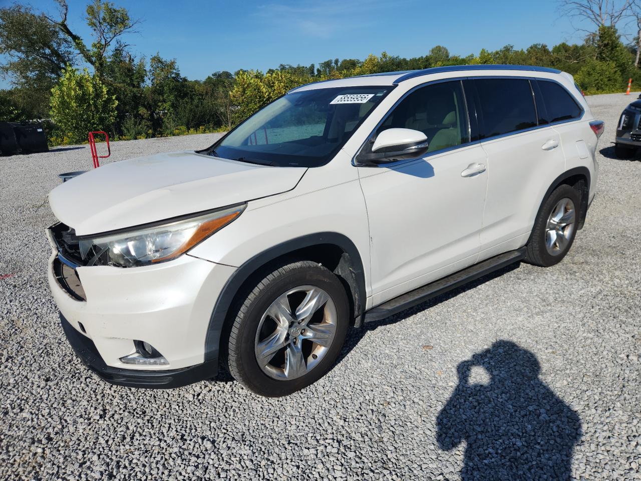 2015 TOYOTA HIGHLANDER LIMITED PLATINUM | 5TDDKRFH9FS148716 | UPCARS