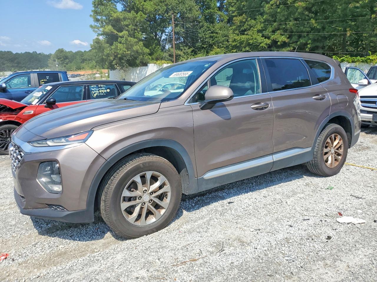 2019 HYUNDAI SANTA FE SE | 5NMS2CAD0KH119546 | UPCARS