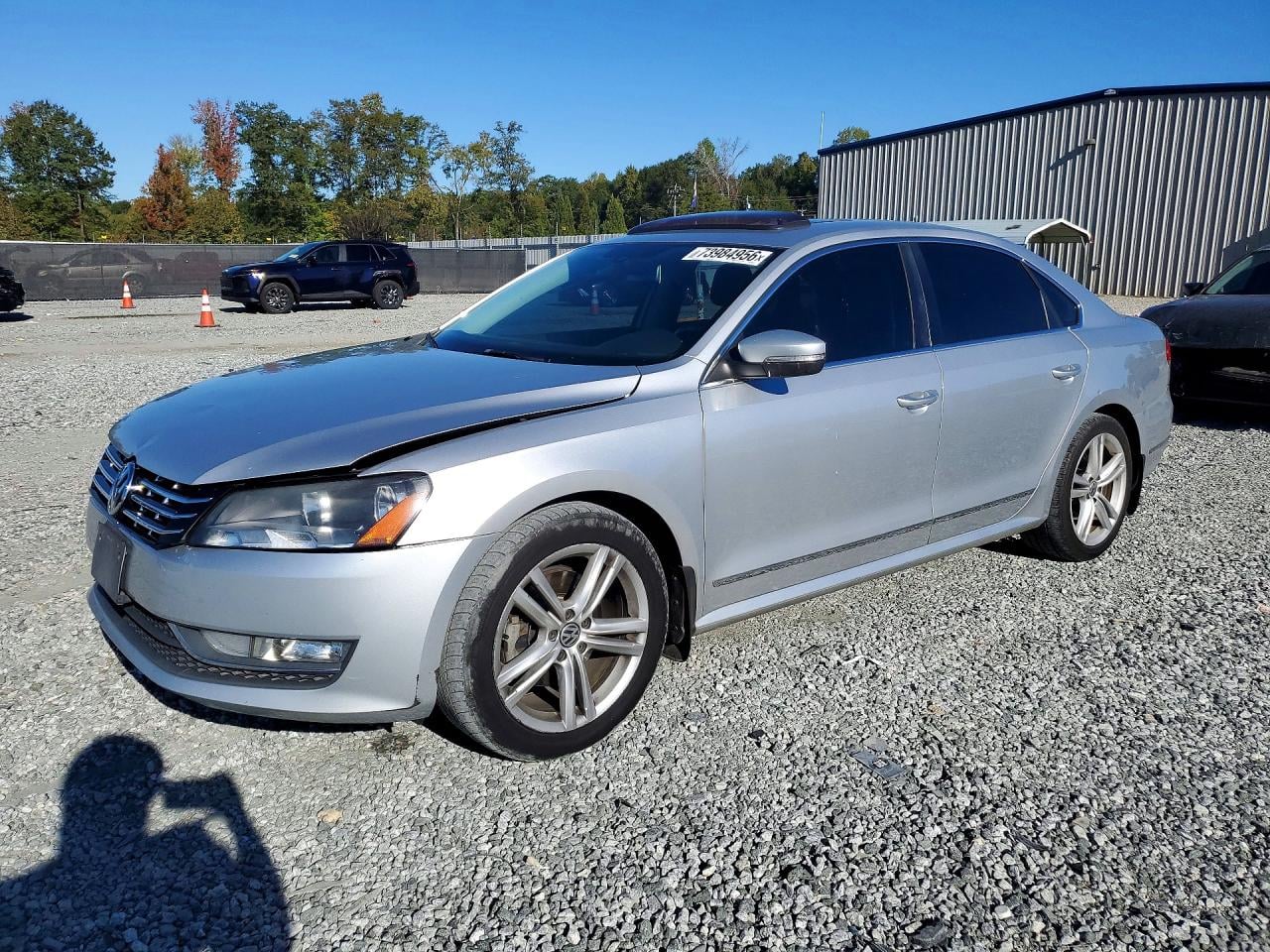 2014 VOLKSWAGEN PASSAT SEL | 1VWCN7A38EC055413 | UPCARS