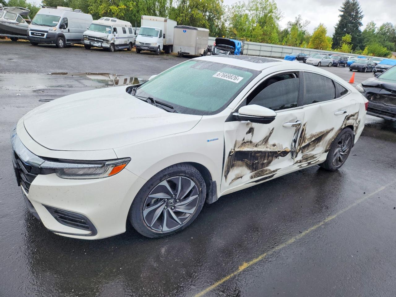 2019 HONDA INSIGH TOURING | 19XZE4F95KE018784 | UPCARS