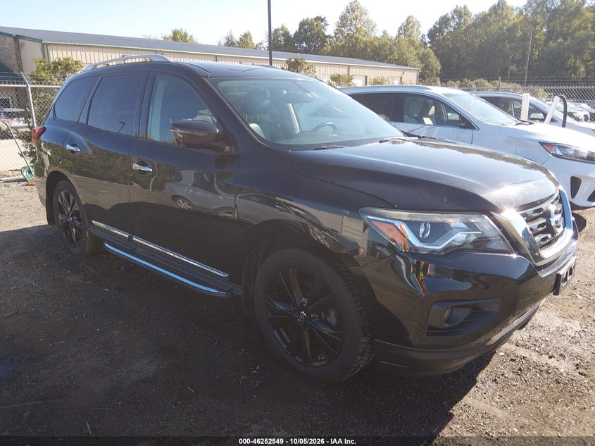 2017 NISSAN PATHFINDER PLATINUM | 5N1DR2MM4HC659267 | UPCARS