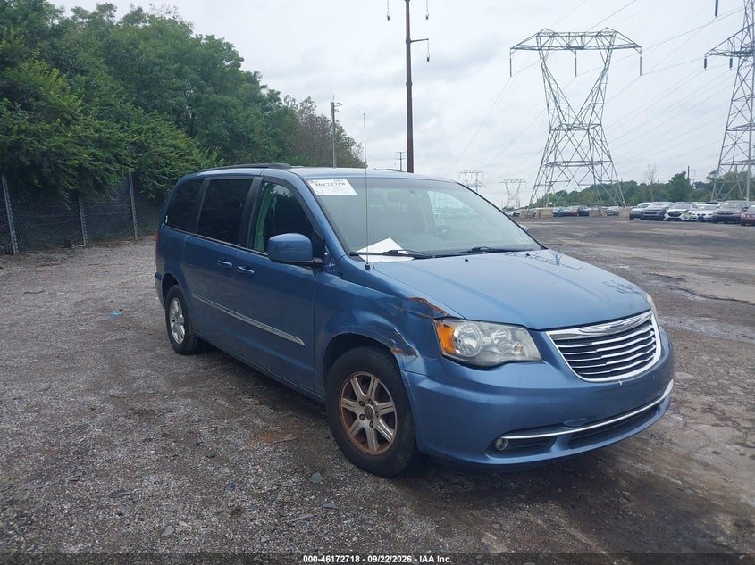 2012 CHRYSLER TOWN & COUNTRY TOURING | 2C4RC1BG9CR136717 | UPCARS