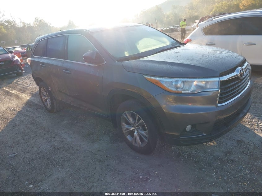 2016 TOYOTA HIGHLANDER LE PLUS V6 | 5TDBKRFH4GS236906 | UPCARS