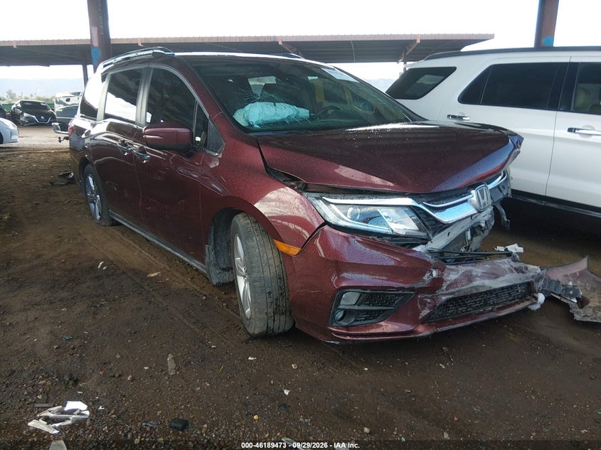 2018 HONDA ODYSSEY EX-L | 5FNRL6H70JB103893 | UPCARS
