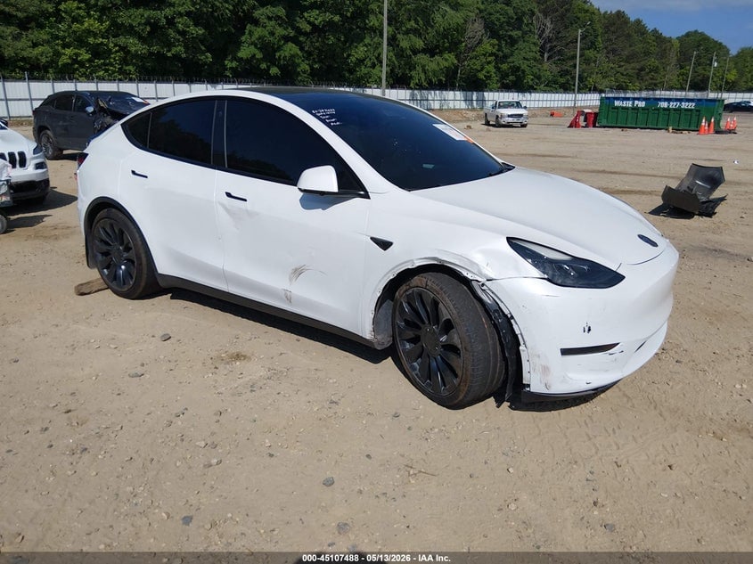 2022 TESLA MODEL Y PERFORMANCE DUAL MOTOR ALL-WHEEL DRIVE | 7SAYGDEF2NF521753 | UPCARS