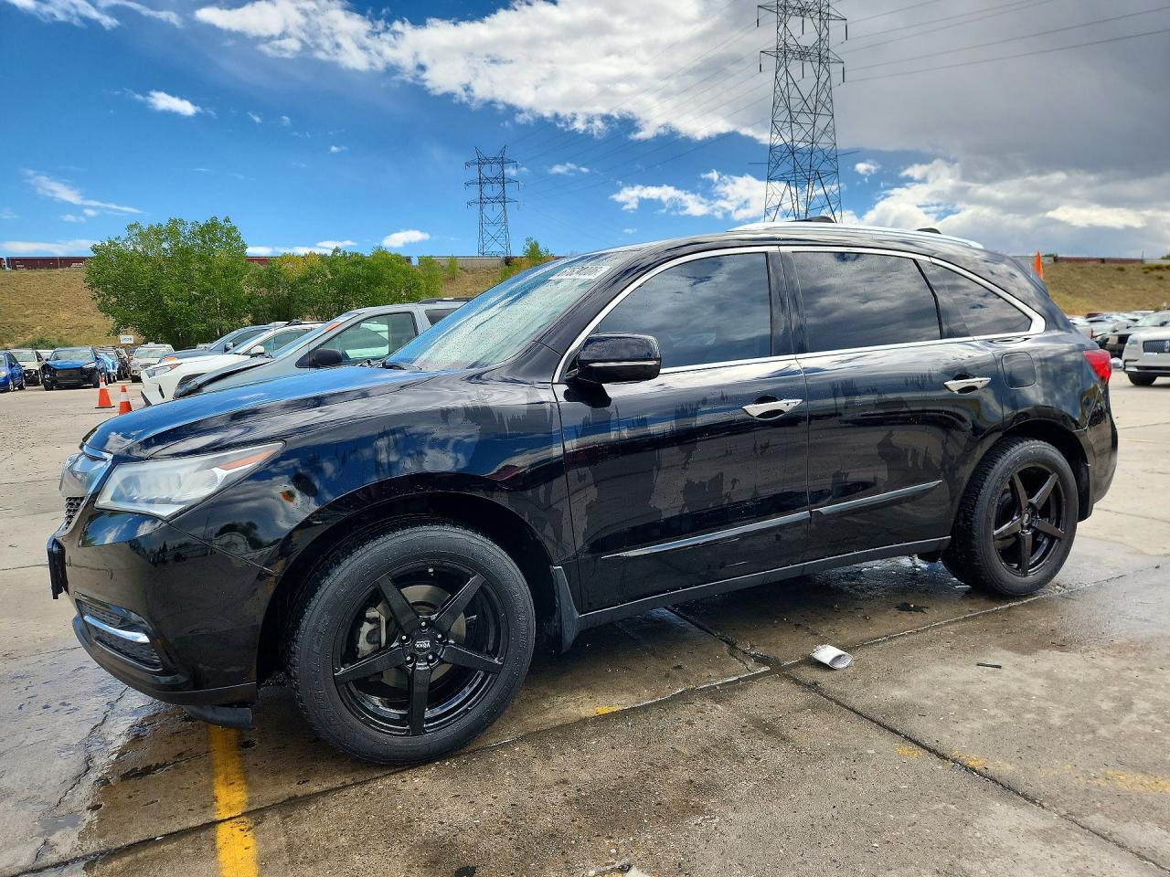 2014 ACURA MDX ADVANCE | 5FRYD4H84EB015035 | UPCARS