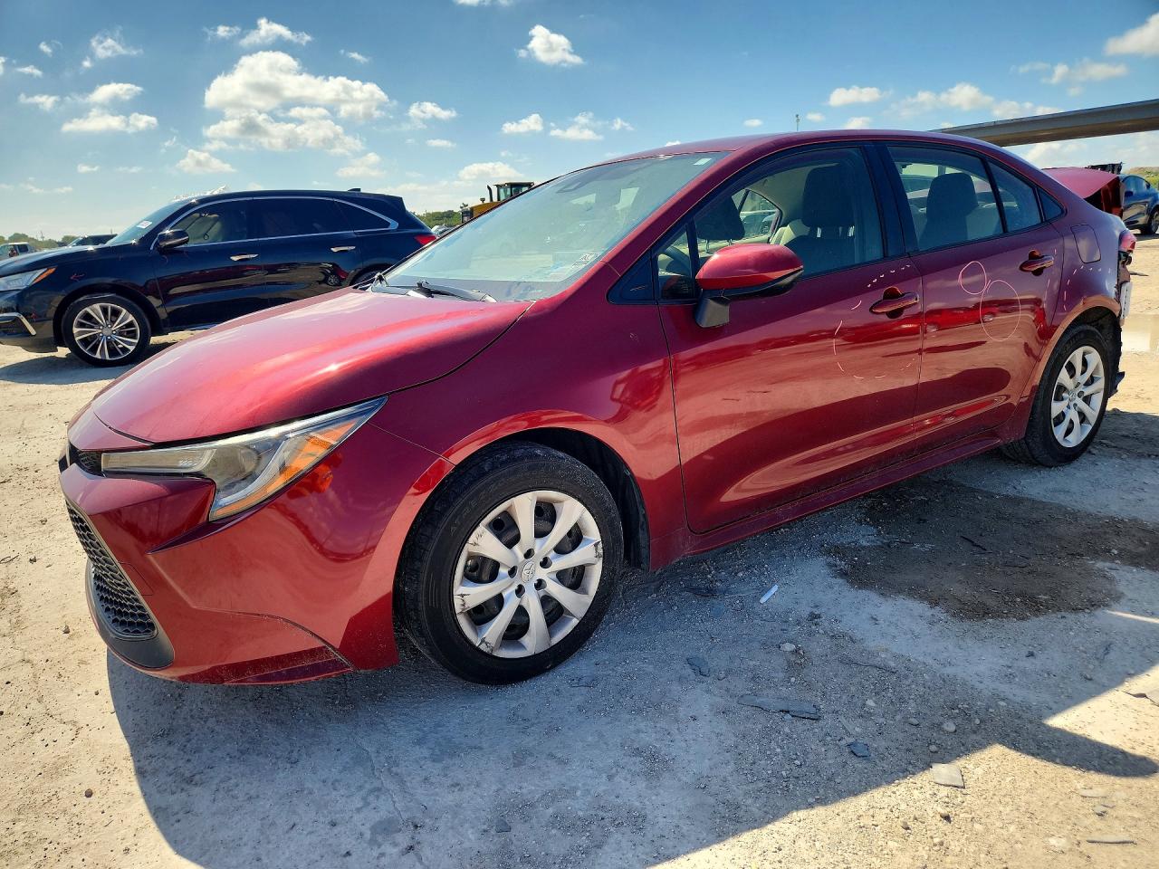 2022 TOYOTA COROLLA LE | JTDEPMAE5NJ192049 | UPCARS