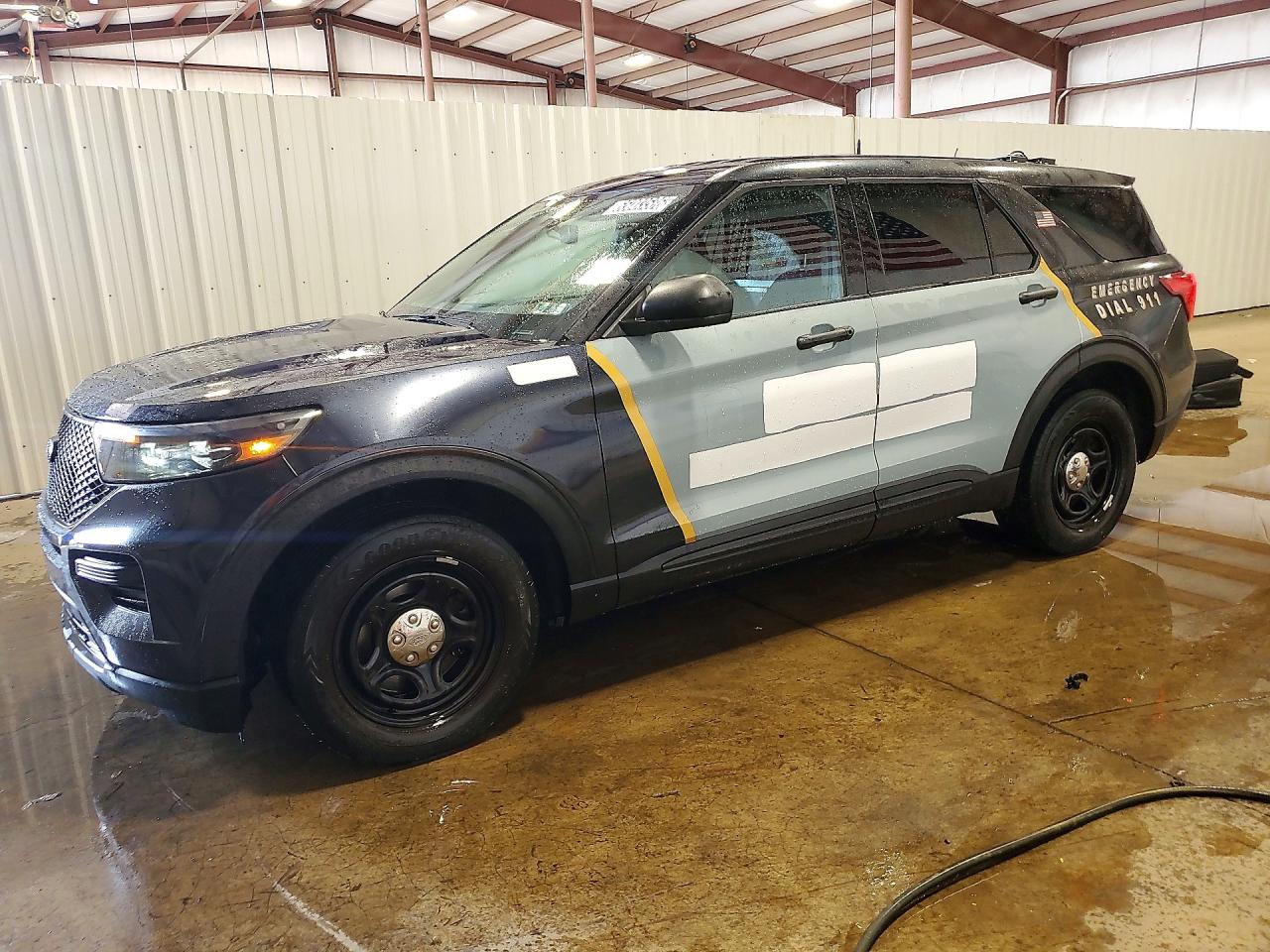 2022 FORD EXPLORER POLICE INTERCEPTOR | 1FM5K8ABXNGB80581 | UPCARS