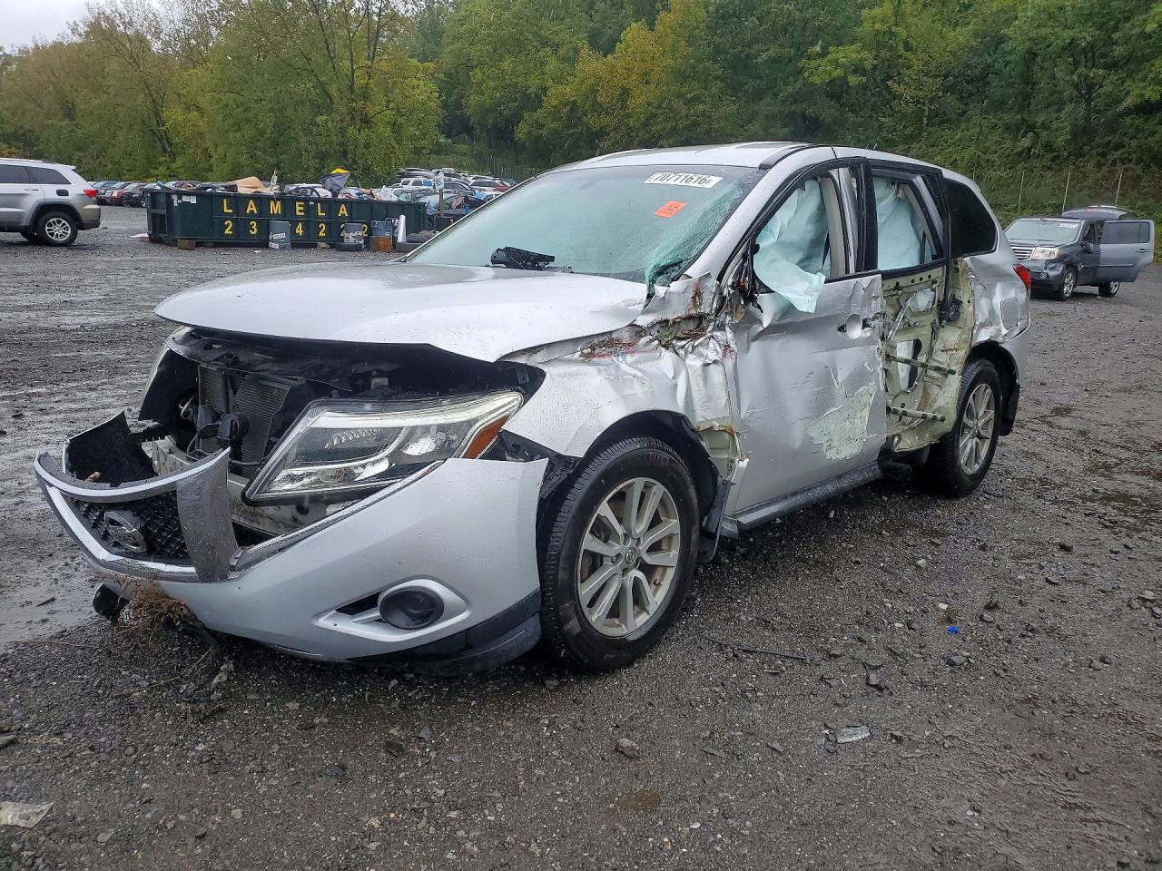 2014 NISSAN PATHFINDER S | 5N1AR2MM0EC613658 | UPCARS