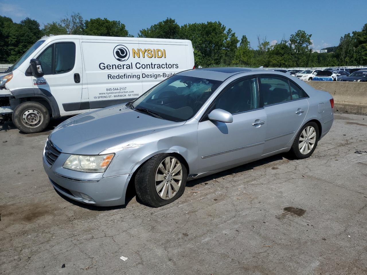 2009 HYUNDAI SONATA LIMITED V6 | 5NPEU46F29H553763 | UPCARS