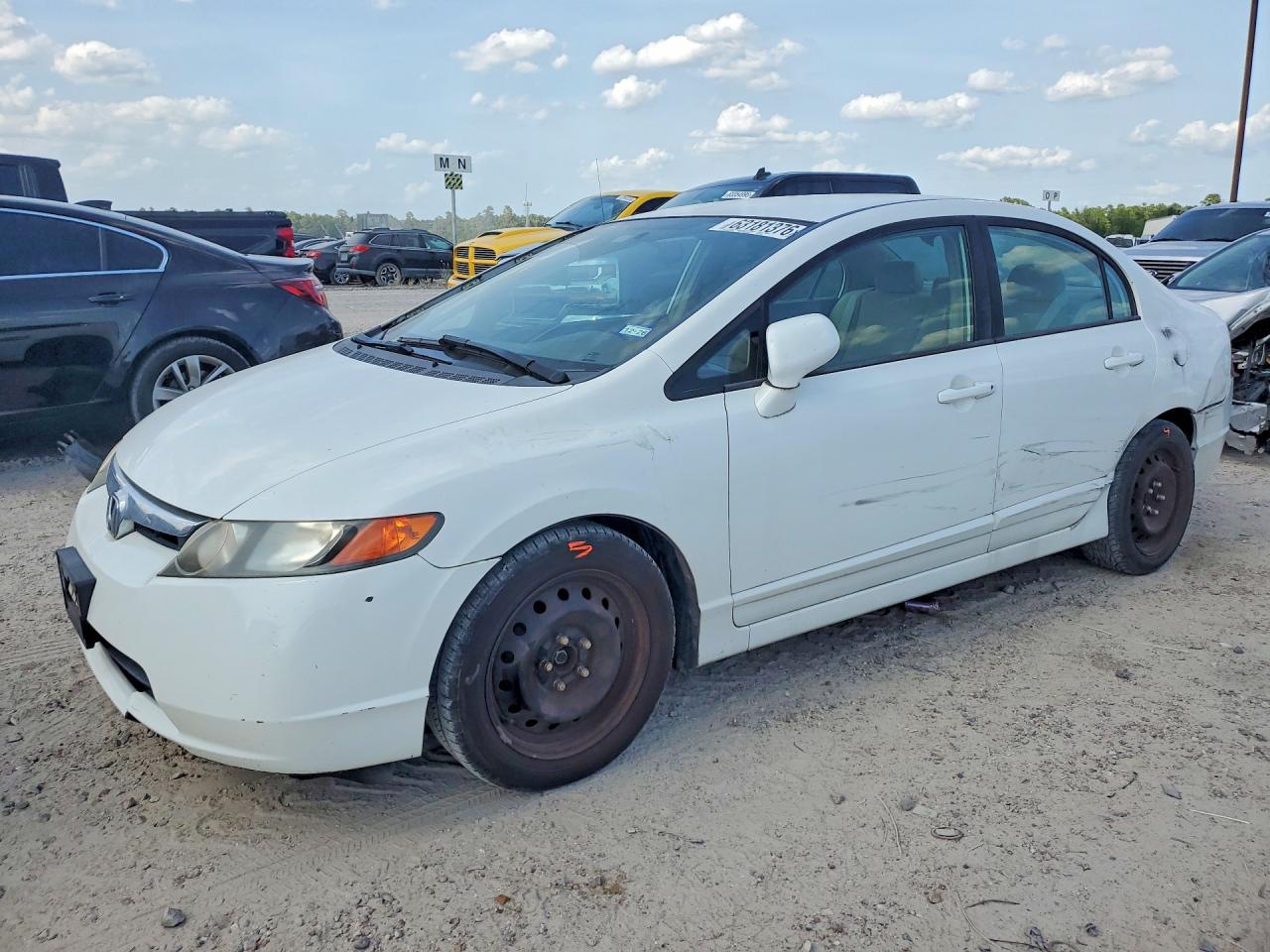 2007 HONDA CIVIC LX | 1HGFA16547L018852 | UPCARS