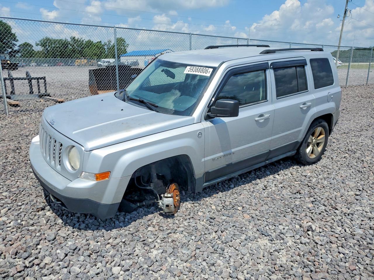 2011 JEEP PATRIOT | 1J4NF1GBXBD183138 | UPCARS