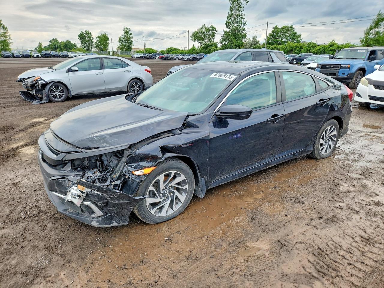 2019 HONDA CIVIC EX | 2HGFC2F79KH012746 | UPCARS