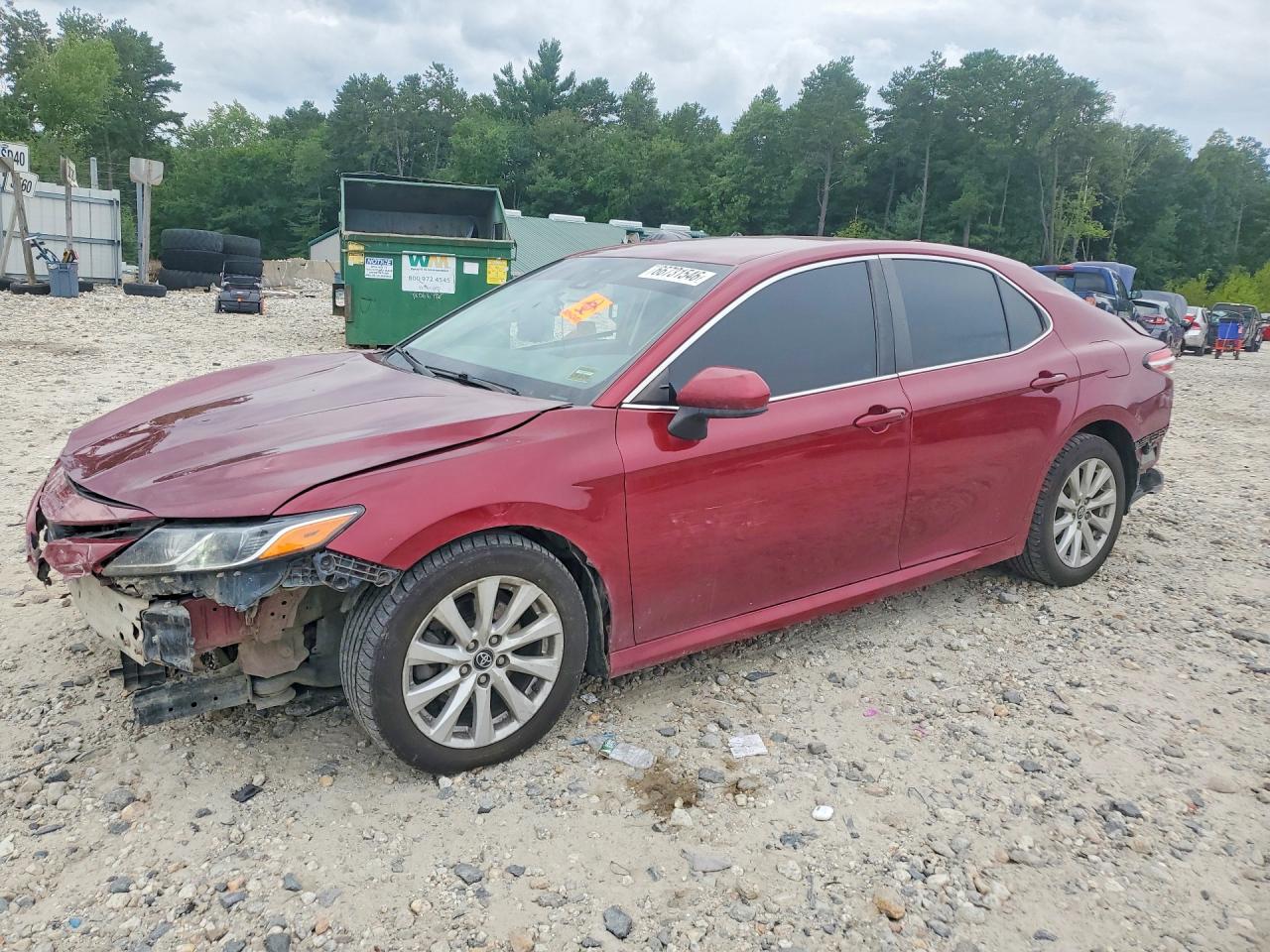 2019 TOYOTA CAMRY LE | 4T1B11HK8KU714497 | UPCARS