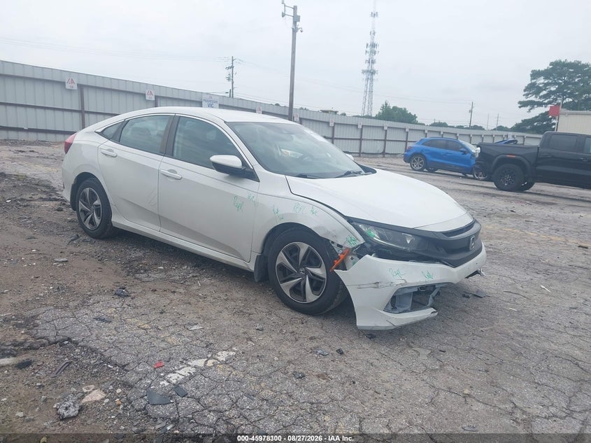 2019 HONDA CIVIC LX | 19XFC2F67KE030826 | UPCARS