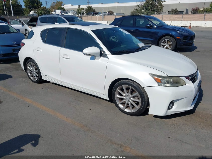 2012 LEXUS CT 200H PREMIUM | JTHKD5BH2C2095035 | UPCARS