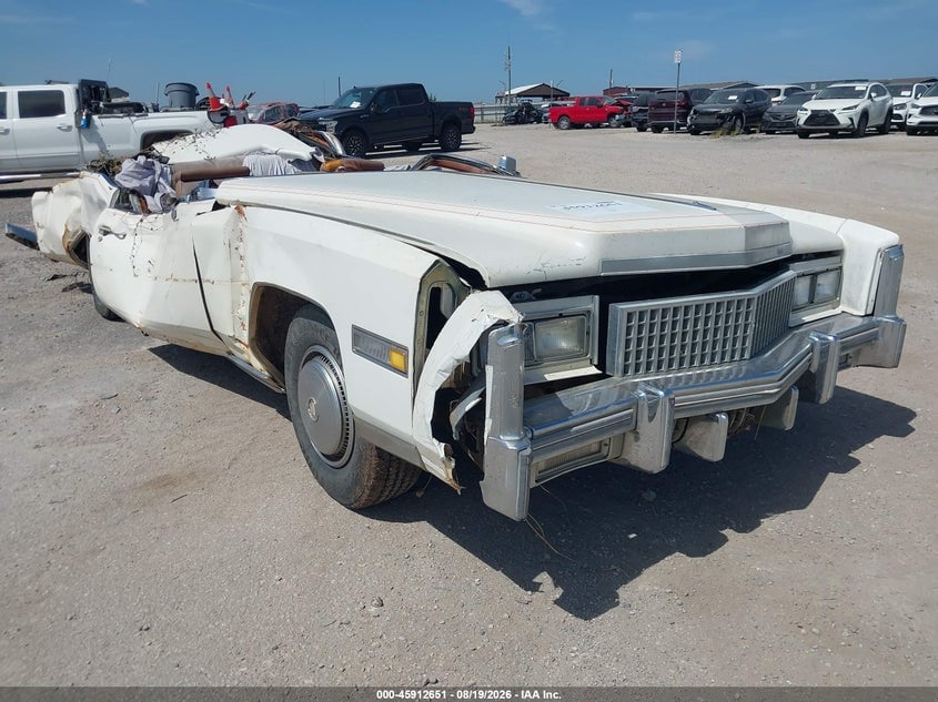 1975 CADILLAC CONVERTIBLE | 00006L67S5Q413718 | UPCARS