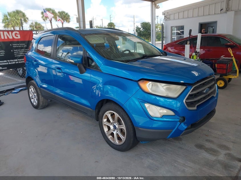 2018 FORD ECOSPORT SE | MAJ3P1TE6JC166695 | UPCARS