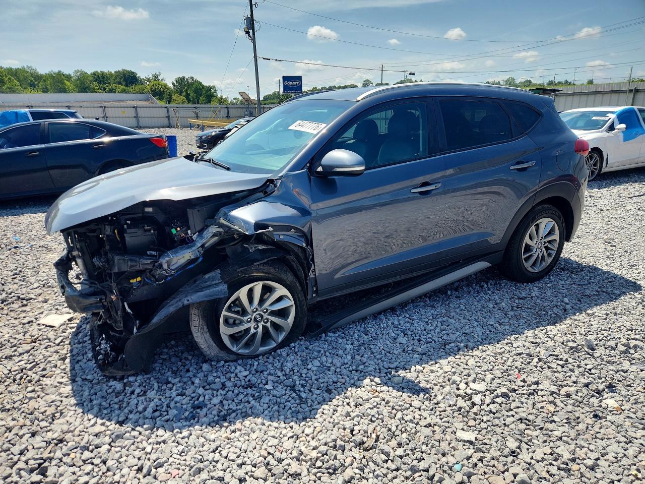 2017 HYUNDAI TUCSON SE PLUS | KM8J33A42HU480007 | UPCARS