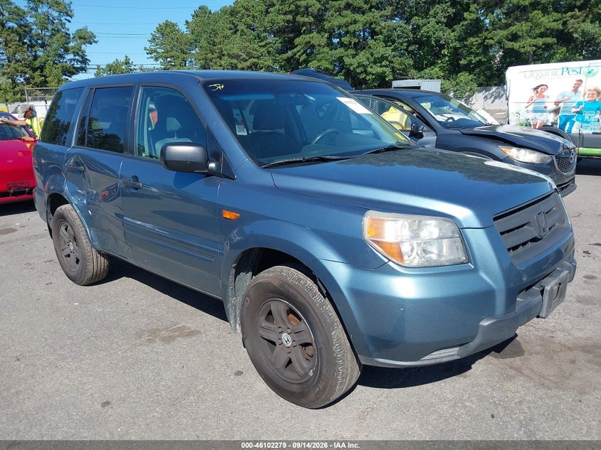 2007 HONDA PILOT LX | 5FNYF28197B029681 | UPCARS