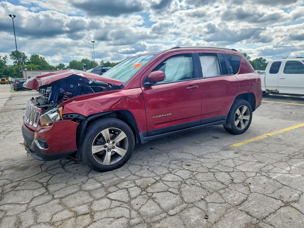 2016 JEEP COMPASS LATITUDE | 1C4NJCEA1GD774203 | UPCARS