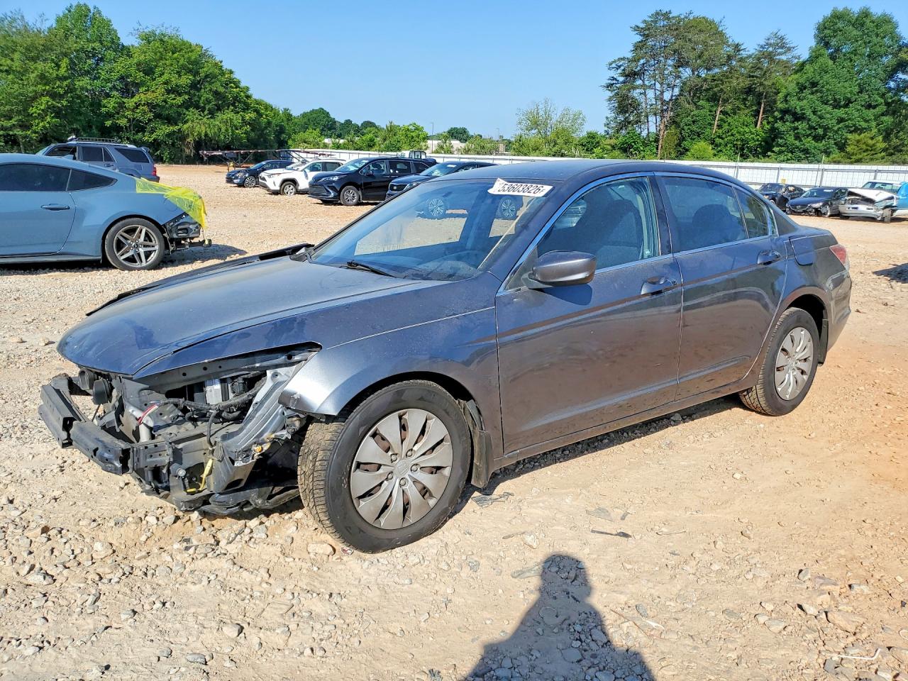 2012 HONDA ACCORD LX | 1HGCP2F39CA051616 | UPCARS
