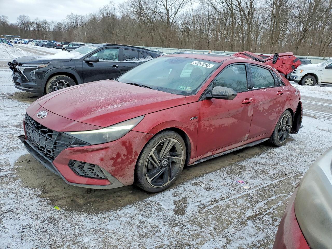 2023 HYUNDAI ELANTRA N LINE | KMHLR4AF0PU509856 | UPCARS