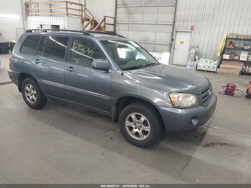 2006 TOYOTA HIGHLANDER V6 | JTEGP21A760098235 | UPCARS