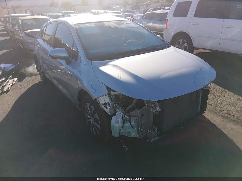 2021 TOYOTA COROLLA HYBRID LE | JTDEAMDE6MJ008619 | UPCARS
