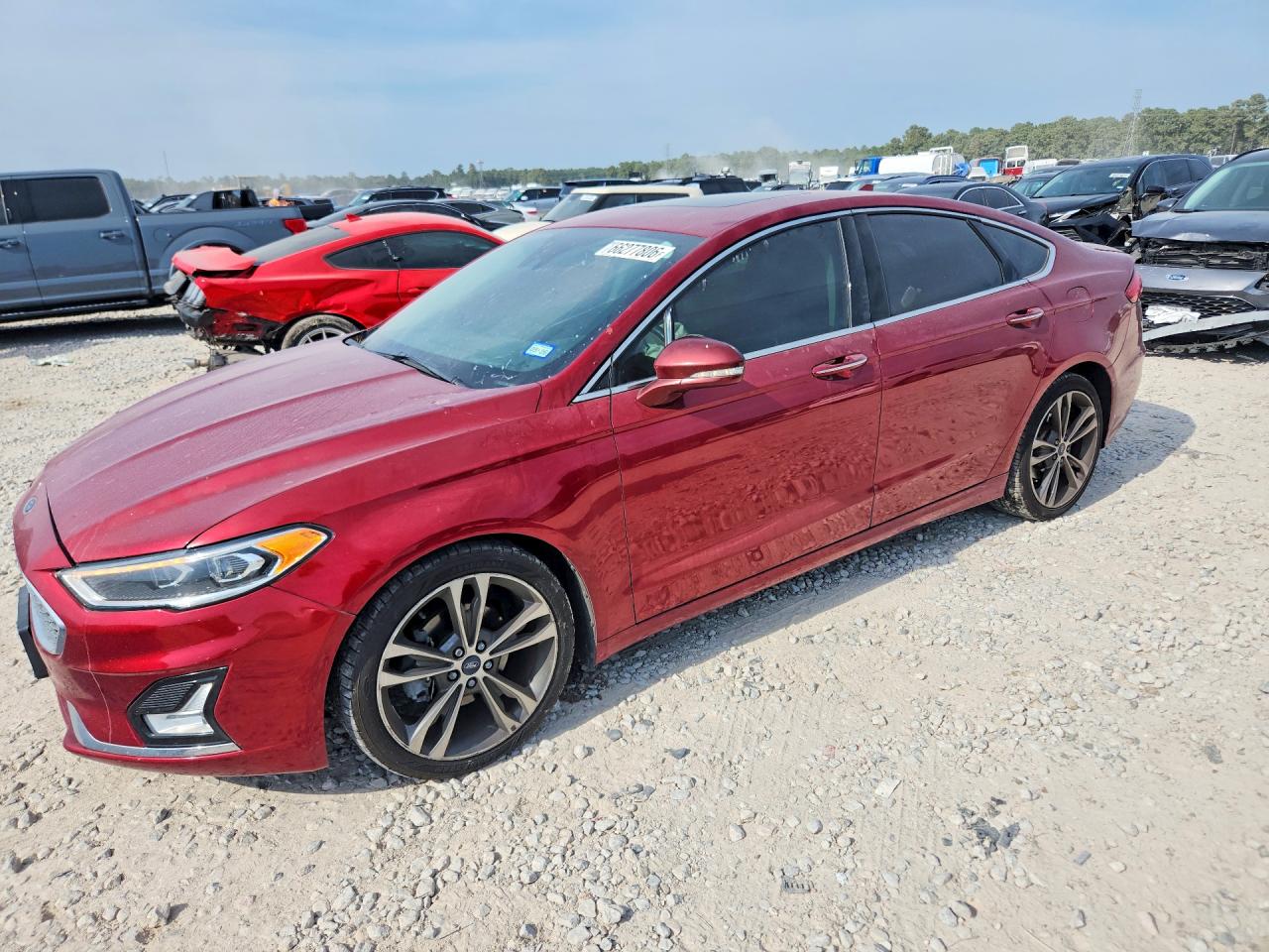 2019 FORD FUSION TITANIUM | 3FA6P0D90KR184556 | UPCARS