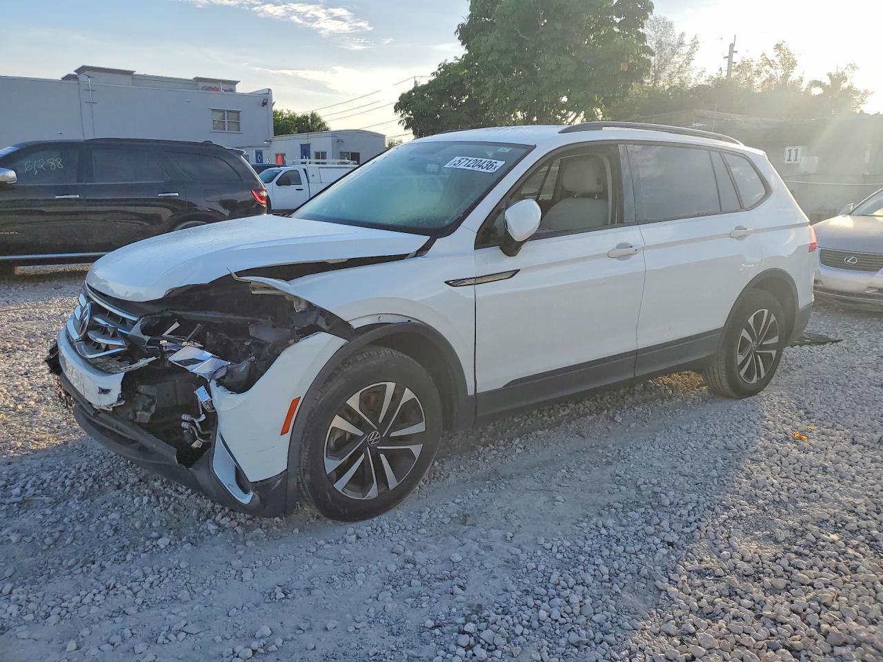 2022 VOLKSWAGEN TIGUAN S | 3VV1B7AX1NM004261 | UPCARS