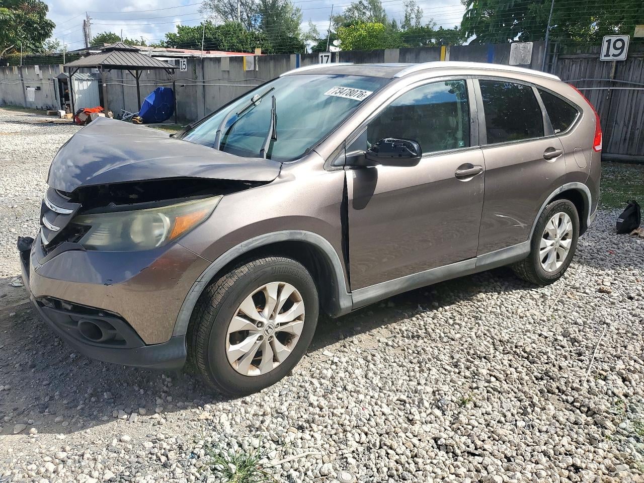 2012 HONDA CRV EXL | 5J6RM3H78CL029659 | UPCARS