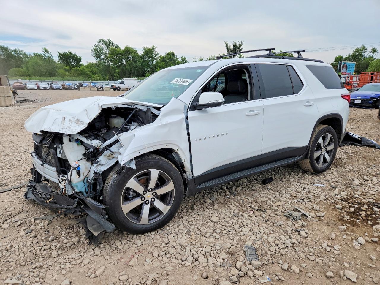 2021 CHEVROLET TRAVERSE LT | 1GNEVHKW0MJ251244 | UPCARS