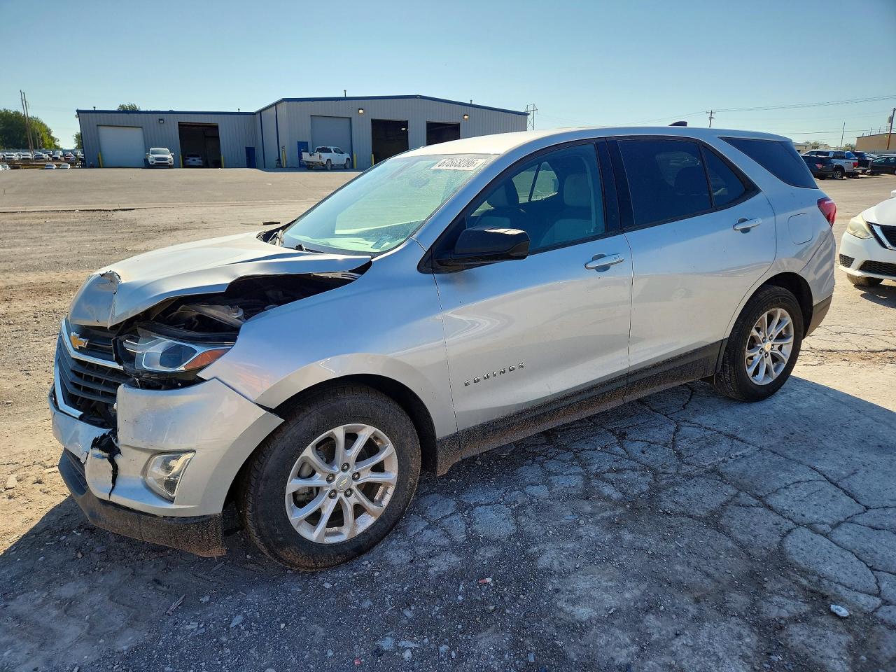 2019 CHEVROLET EQUINOX LS | 3GNAXHEVXKS554295 | UPCARS