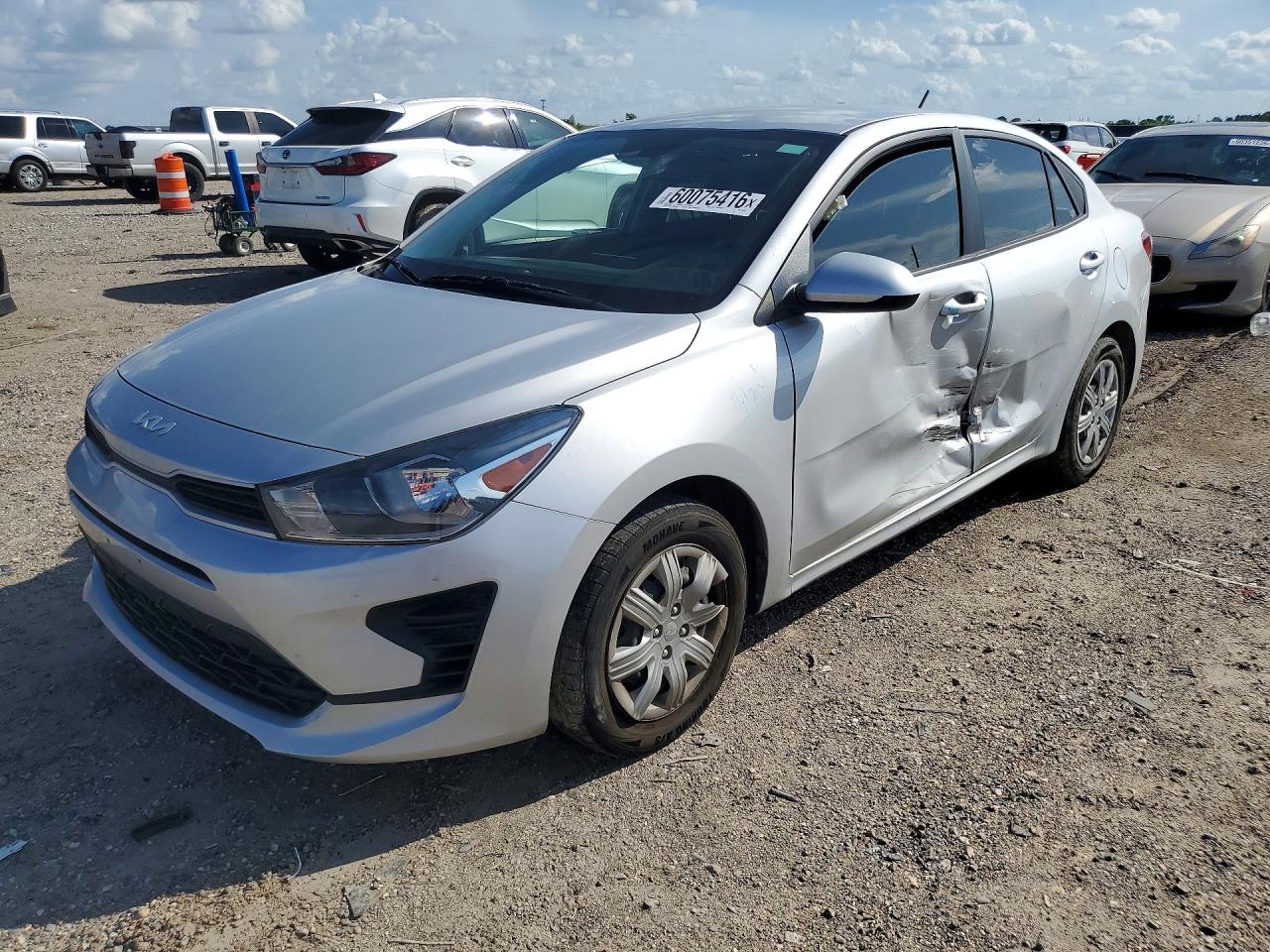 2022 KIA RIO LX | 3KPA24AD4NE445377 | UPCARS