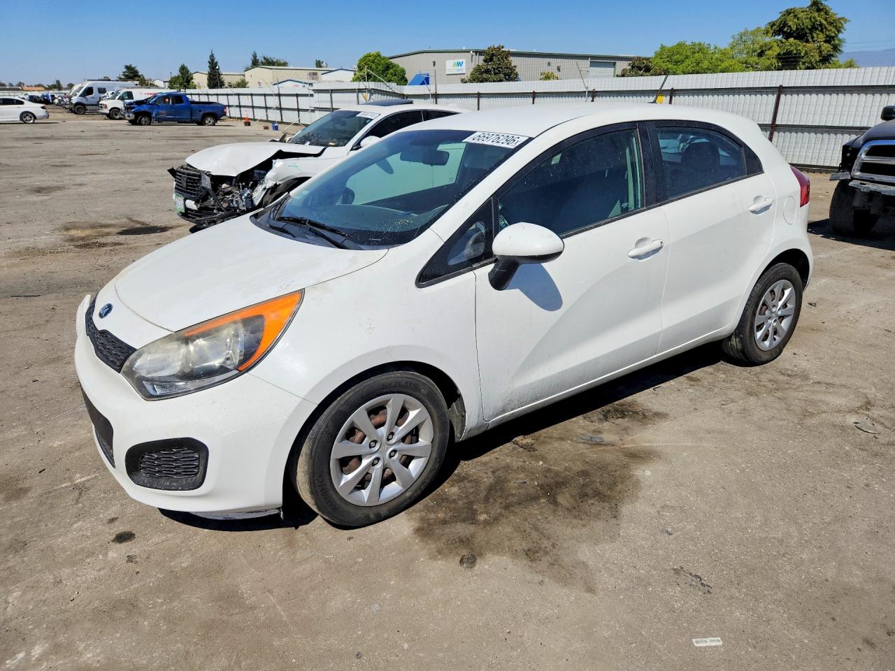 2014 KIA RIO LX | KNADM5A37E6350335 | UPCARS