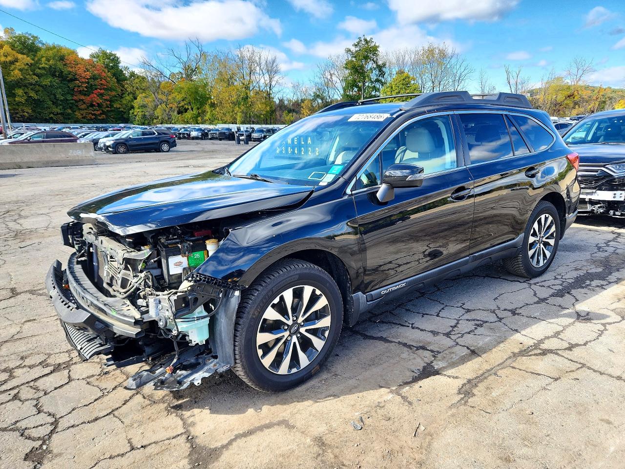 2015 SUBARU OUTBACK 2.5I LIMITED | 4S4BSAJC4F3262074 | UPCARS