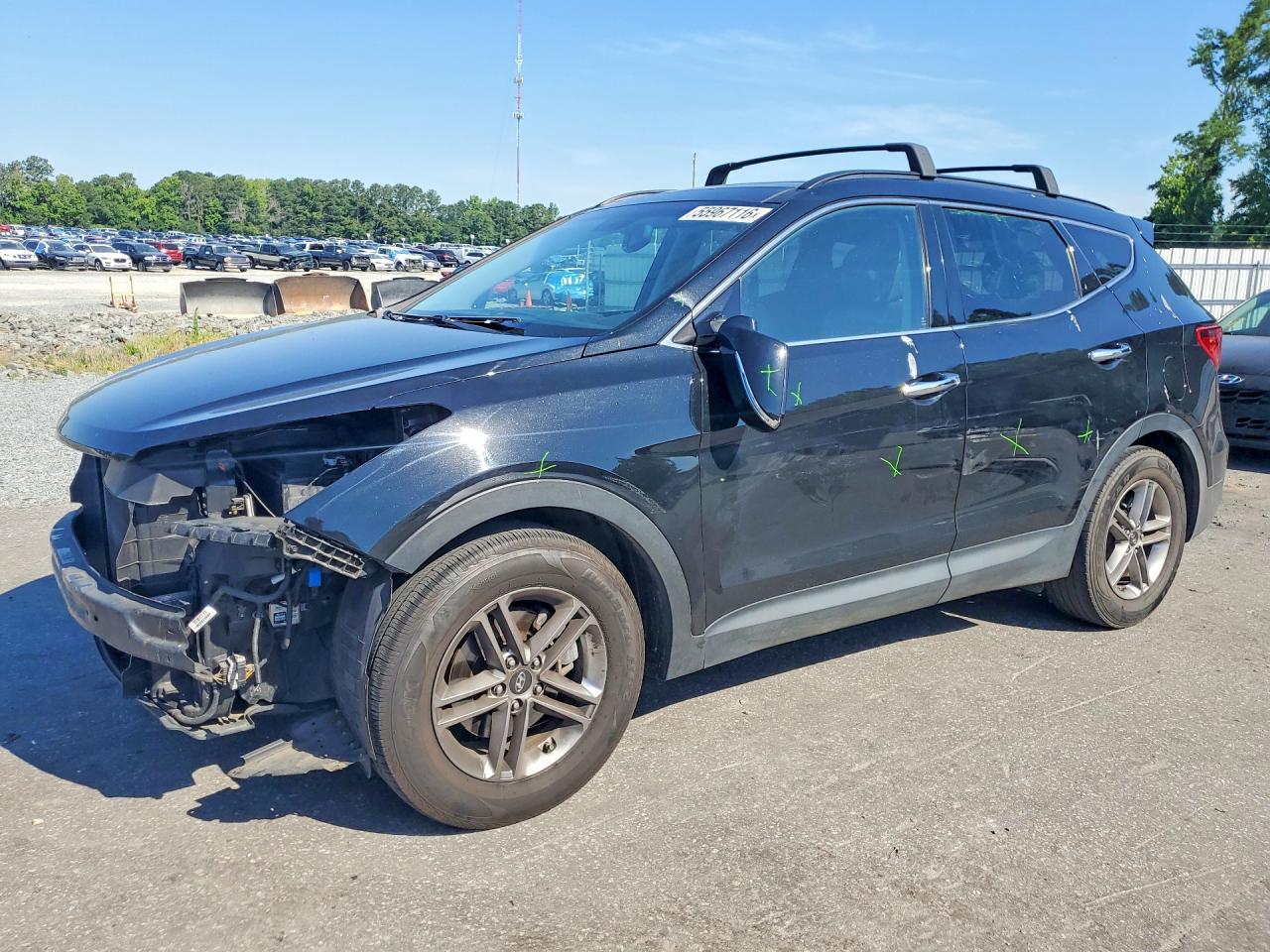 2017 HYUNDAI SANTA FE 2.4L | 5XYZU3LBXHG447936 | UPCARS