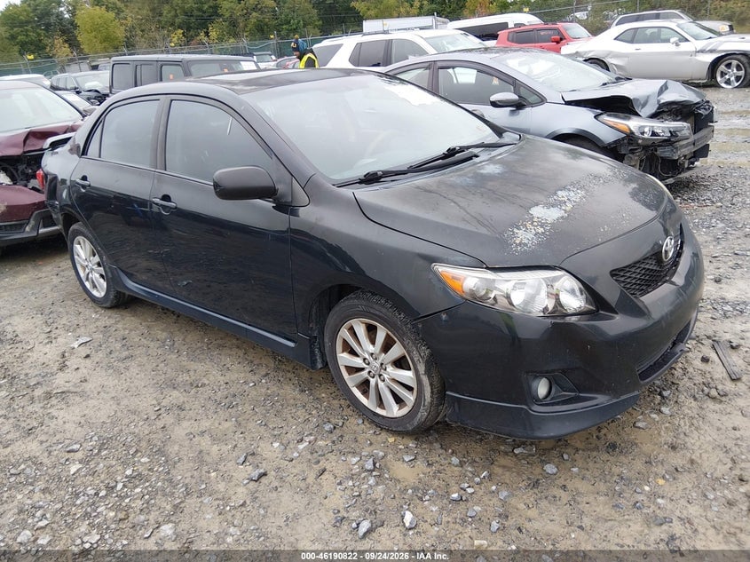 2009 TOYOTA COROLLA S | 2T1BU40E19C158494 | UPCARS