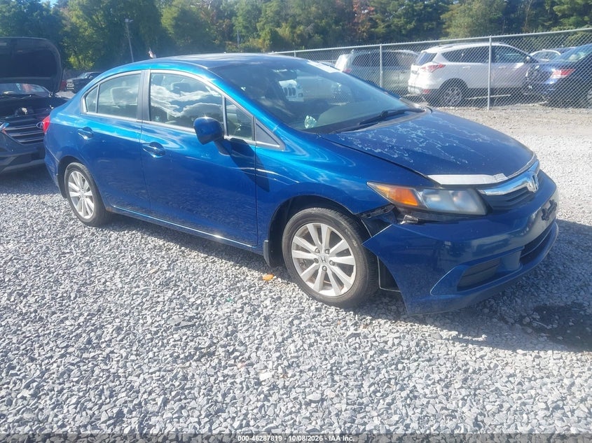 2012 HONDA CIVIC EX | 2HGFB2F87CH532523 | UPCARS