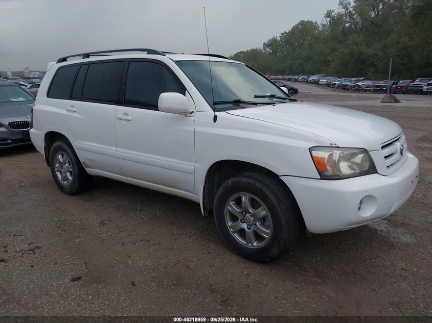2007 TOYOTA HIGHLANDER V6 | JTEHP21A670207659 | UPCARS