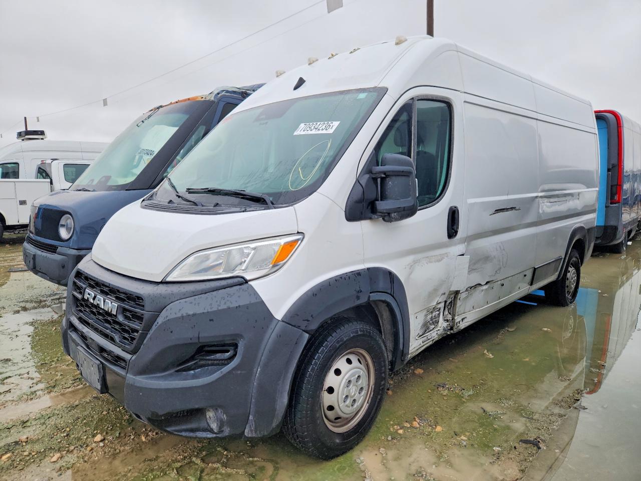 2023 RAM PROMASTER 2500 HIGH | 3C6LRVDG6PE502723 | UPCARS