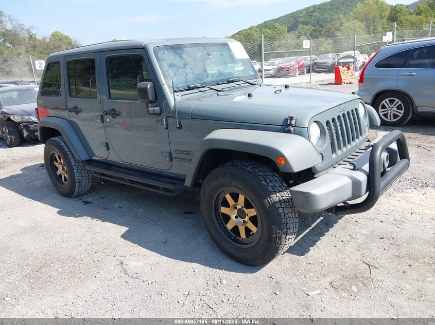 2014 JEEP WRANGLER UNLIMITED SPORT | 1C4BJWDGXEL194655 | UPCARS